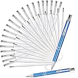 36 Stück Kugelschreiberminen 0.7mm - Tikplus Blau Kugelschreiber Ersatzminen mit...