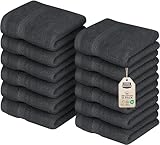 Utopia Towels - 12er Pack Seiftücher mit Aufhängeschlaufen 30x30 cm, aus 100% Baumwolle...