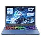 IUGNG 17,3-Zoll Full HD Business Laptop, Core i5-1038NG7 Quad-Core (3,8 GHz), 16GBRAM...