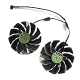 2 Pcs/lot T129215SU Graphics Card Fan for GIGABYTE GTX 1050Ti 1060 1070 RX 470 480 570 580...