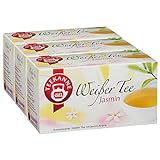 Teekanne Weißer Tee Jasmin, 3er Pack (3 x 20 Teebeutel), 3 x 25 g