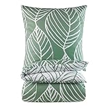 BaSaTex Renforcé Bettwäsche Set | 100% Baumwolle | 135x200 cm + 80x80 cm |...