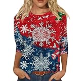 Vasreyy Black Friday Teenager Mädchen Lustig Weihnachten Bedrucken Sweatshirt Damen...