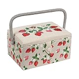 Hobby Gift Exclusive Mittelgroße Nähhandwerk-Bastel-Aufbewahrungsbox, Zubehörablage,...