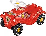 BIG - Bobby Car Lumi (rot) - Bobby Car mit LED-Leuchtfunktion & Flüsterrädern im...