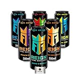 Reign Energie Drink Mixbox + gratis Womanda Traubenzucker (9 x 500ml)