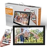 Denver PFF-2160 Digitaler Wi-Fi Bilderrahmen – 21,5 Zoll Full HD IPS Touchscreen,...