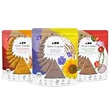 AHO Cracker Probierpaket 2.0 | Rohkostcracker aus Bio Urdinkel-Sprossen |...