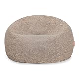 Funzy Sitzsack für Kinder aus Cord mit Füllung aus Schaumstoff, Kindersitzsack für...
