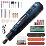 Elektrische Gravierstift, Elektrisches Gravur Stift Kit, Kabellos Usb Wiederaufladierbar...