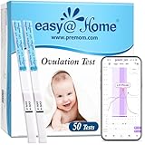 Easy@Home Kinderwunsch 50 x Ovulationstest Fruchtbarkeitstests für Eisprung –...