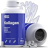 450 Kapseln Hydrolysiertes Kollagen mit Magnesium | XXL-Packung (6 Monate) | Angereichert...