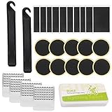 Camelize Vorgeklebtes Flicken-Reparatur-Set, klebstofffreie selbstklebende Flicken mit...