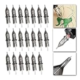 Tattoo Box Nadeln,20 Stück Einstich Tattoo Nadeln, Tattoo-Nadel, Tattoo...
