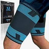 AGILE NOW® Oberschenkelbandage Oberschenkel Kompression Stabilisator, Rutschfest...