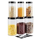 Aufbewahrungsbox Küche, Aufbewahrungsbox mit Deckel Küche, Vorratsdosen 3 Set 1000ml & 3...