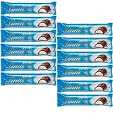 Lindt Schokolade Doppelmilch Riegel | 12 x 38 g Riegel | 456g | Feine Vollmilch...