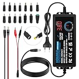 2A 72W Einstellbar Netzteil DC 3V ~ 36V Verstellbarer Universal Umschalter AC/DC...