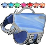 VIVAGLORY Neoprene Schwimmweste Hund, Rettungsweste Hund für Bootfahren, Schwimmweste,...