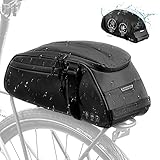 Eyein Fahrrad Gepäckträgertasche, 8L wasserdichte & reflektierend multifunktionaler...