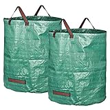 GardenMate 2X 272l Gartensack Laubsack Gartenabfallsack stabil - Gartensäcke...