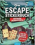 Escape-Stickerbuch – Der große Weihnachtsspuk: Löse den Fall mit Stickern! | Ein...