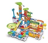 VTech Marble Rush - Super Action Set L100 E – Interaktives Kugelbahn-Set mit Licht und...