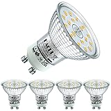 EACLL GU10 LED 4000K 4.9W Ersetzt 75W Halogen Leuchtmittel, 4er-Pack. Neutralweiss 585...