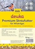 deuka Premium Streufutter | 10 kg | Schalenloses Wildvogelfutter für die...