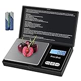 Taschenwaage Feinwaage 500g/0.01g Grammwaage Goldwaage Präzisionswaage Digitalwaage mit...