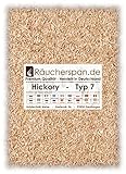 Hickory Räucherspäne Räuchermehl Typ 7 Körnung 1-3mm