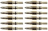 Namvo 12pcs 100grn Schwarze Schraube in Der Praxis Breitspitzen Pfeilspitzen,...