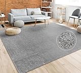 Paco Home Teppich Wohnzimmer Schlafzimmer Esszimmer Kurzflor Moderne Optik Einfarbig...