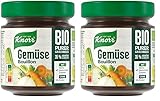 Knorr Gemüse Bouillon Bio purer Geschmack mit 35% Gemüse und Kräutern 100 g (Packung...