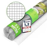 LAINFELD Drahtgitter feinmaschig | 5 x 1 Meter | Wühlmausgitter für Hochbeete...