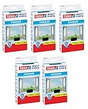 tesa® Insect Stop Fliegengitter STANDARD für Fenster, nahezu durchsichtig (1,10 m x 1,30...