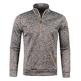 kleidung herren mens jacket Jacke Herren Mantel Lässige Herbst und Winter Sweatjacke Ohne...