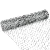 40 x 5 m verzinktes Sechseckgeflecht, 1 Rolle Sechseckgeflecht Drahtzaun...