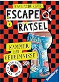 Ravensburger Escape Rätsel: Kammer der Geheimnisse - Rätselbuch ab 8 Jahre -...