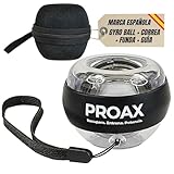 PROAX® Hand-Gyroskop zur Stärkung von Handgelenk und Unterarm | Gyro Ball mit...
