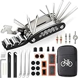 URBZUE Fahrrad Reparatur Set, Reparatursatz, 16-in-1 Werkzeuge für...