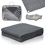 Ansobea Vorzeltteppich hochwertiger Camping Teppich 250x400cm,Zeltteppich...