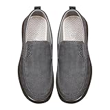Segeltuchschuhe für Herren mit einem lässigen Schlupfschuh, Segeltuch-Slipper für...