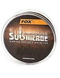 Fox Submerge Sinking Braided Mainline geflochtene Karpfenschnur 300m,...