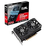ASUS Dual Radeon RX6400 4GB Gaming Grafikkarte (AMD, 8GB GDDR6 Speicher, 1x HDMI 2.1, 1x...