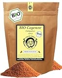 UNCLE SPICE® BIO Cayennepfeffer Chilipulver 150g - BIO Chilischoten gemahlen -...