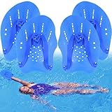 Schwimmpaddel, 2Paar Handpaddel für Schwimmen, Handpaddel zum Schwimmen,...