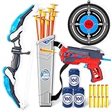 Doloowee Pfeil und Bogen Kinder LED-Bogenschießset Outdoor Spielzeug für Kinder ab 4...