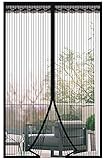 Fliegengitter Magnet Tür, 100x210cm Fliegenvorhang Magnet Balkontür Ohne...
