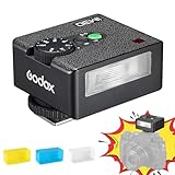 Godox IM30 Mini Taschenblitz Manual Speedlite, S1/S2 Optische Steuerung Portable...